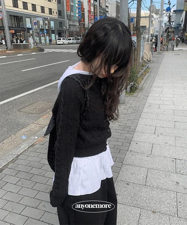 Sob Bosong Twisted Cardigan