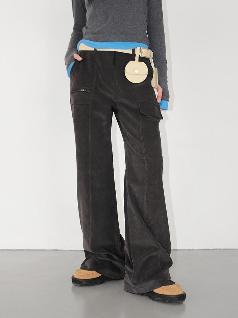 CORDUROY POCKET BOOTCUT PT