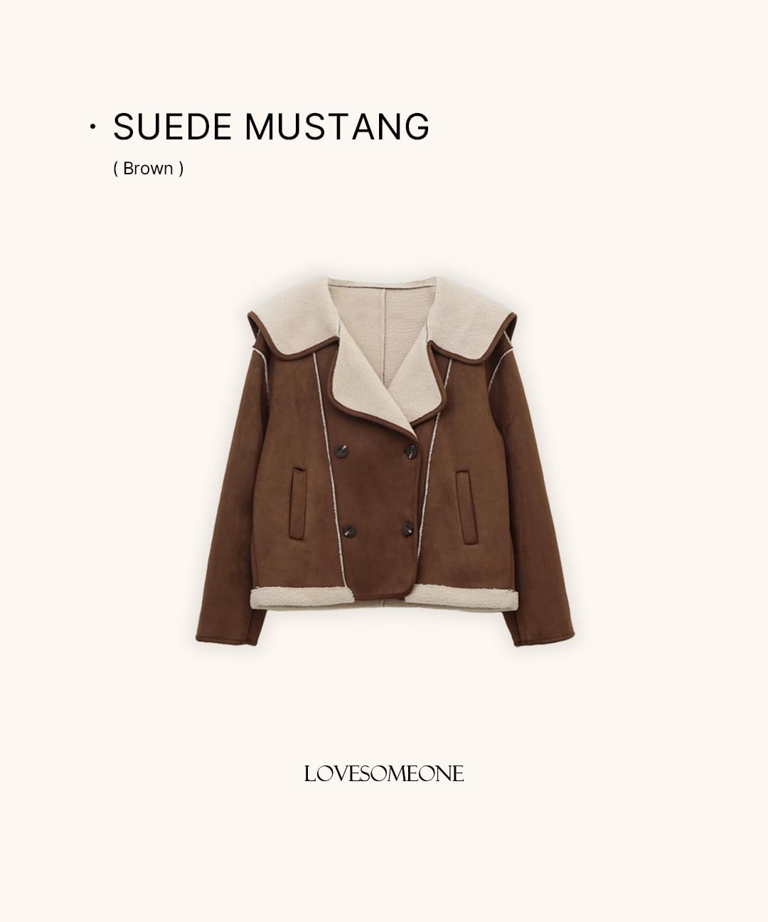 Big Kara Poggle Suede Shearling Jacket