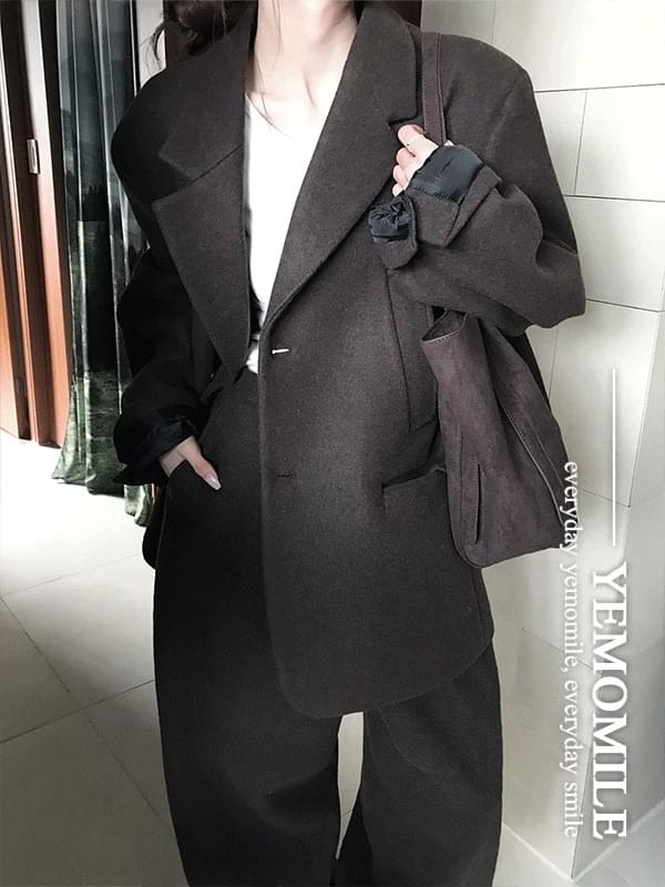 Yuna Pocket Wool Jacket