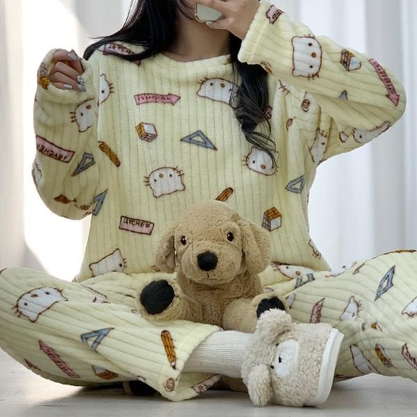 cat sleep pajamas