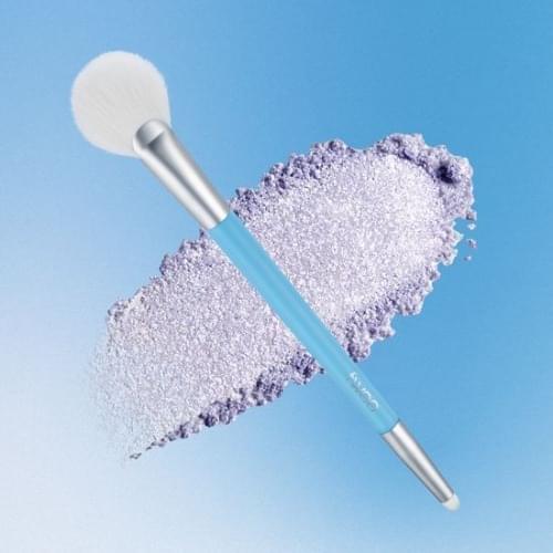 羽毛質感雙頭高光修容刷 #彩妝