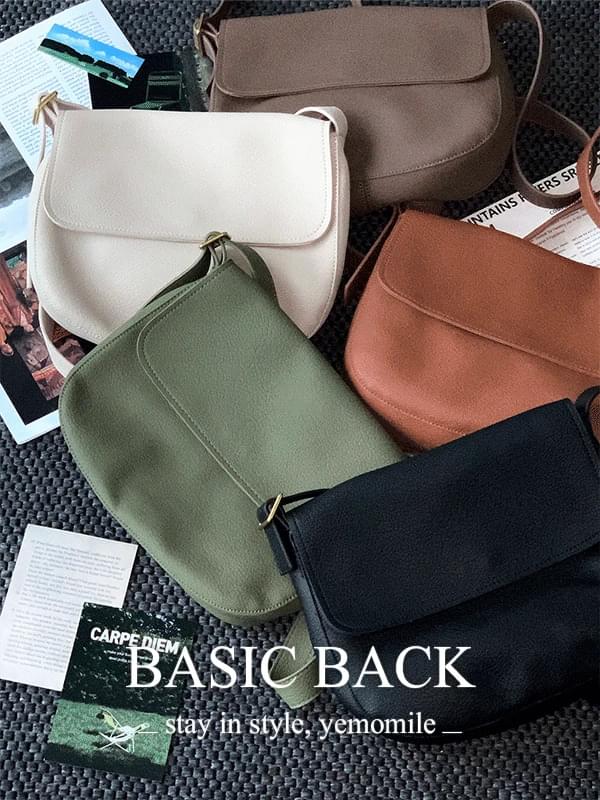 클리어 레자 크로스 백