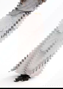 Dart Wrap Maxi Skirt