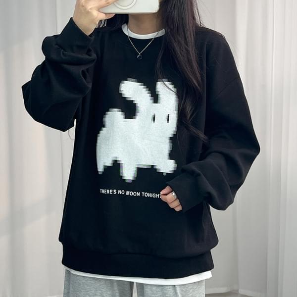 Cute Pixel Bunny Sweatshirt