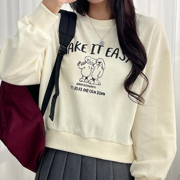 Take It Crop Sweatshirt
