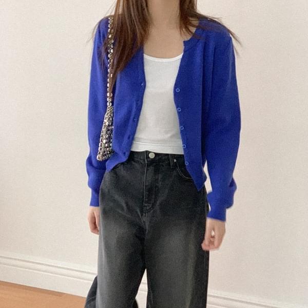 Pintney Color Knitwear Cardigan