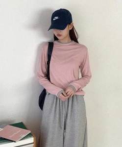 Venter Color Layered Long Sleeve T-shirt