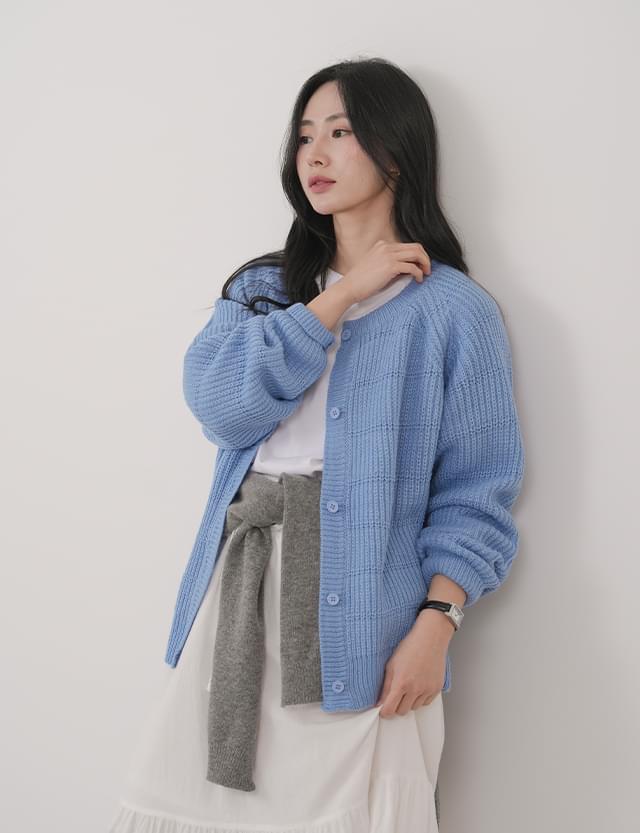 Roy Loose-fit Knitwear Cardigan 80300