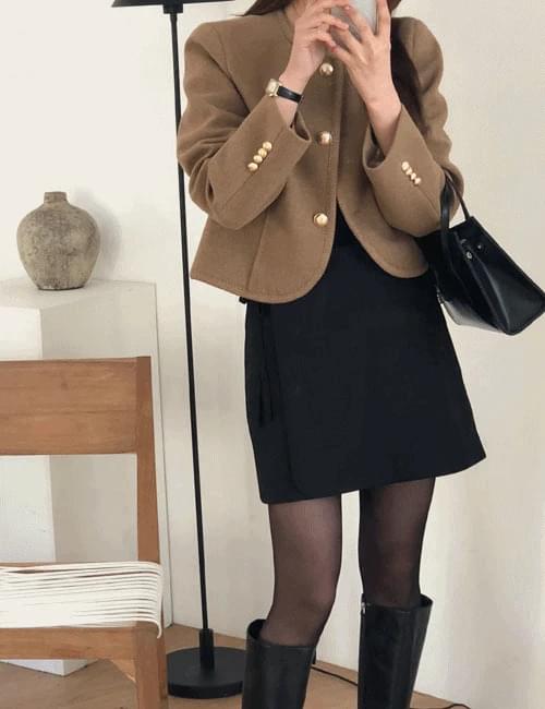 マリツイードジャケット