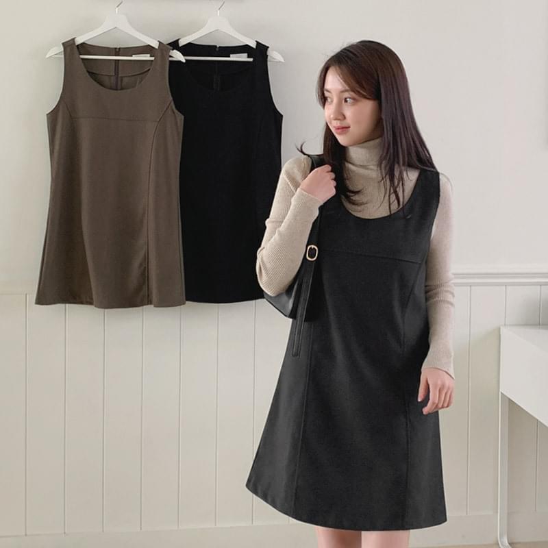 Elika Round Bustier Mini Dress