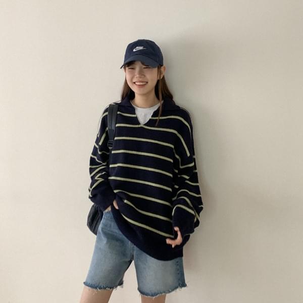 Mera Striped Kara Knitwear 