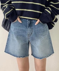 Wazid denim half pants