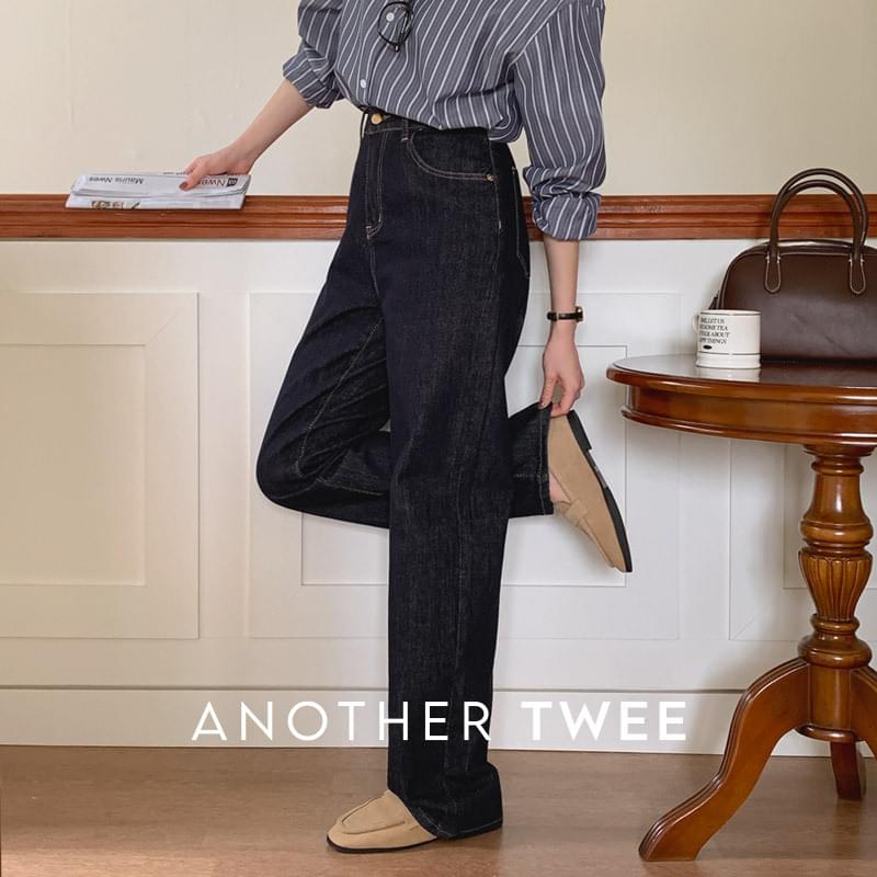 Reuben Straight Raw Denim Pants