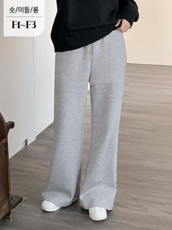 Day Semi Flared Banding Pants