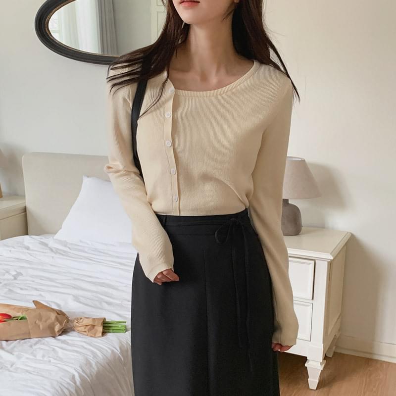 Sear Unbald Button Neck Knitwear