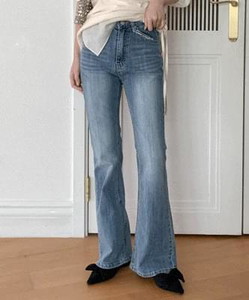 duvillon Flared denim pants