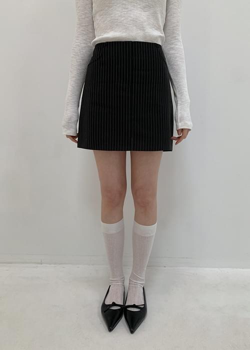 Fred Stripe Mini Skirt