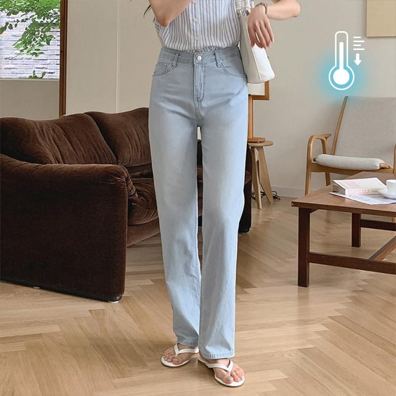 Kenan Cooling Straight Denim Pants