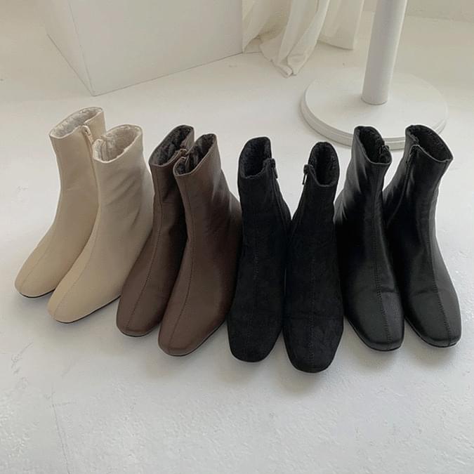 로잉 앵클부츠 (5cm)