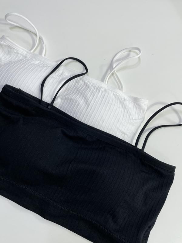 Ribbed bra top (Ships Today)