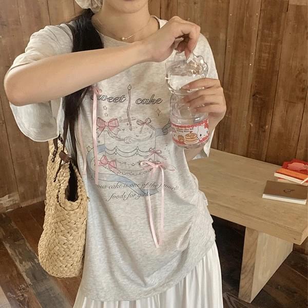 Eldor Ribbon Short Sleeve T-Shirt