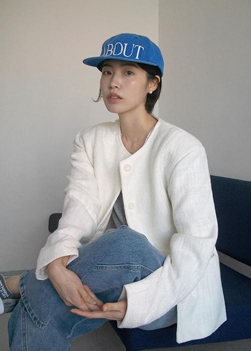 Heron Embroidered Cotton Ball Cap