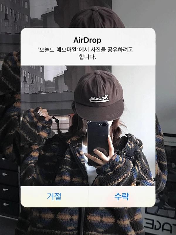 판타지 레터링 자수 볼캡