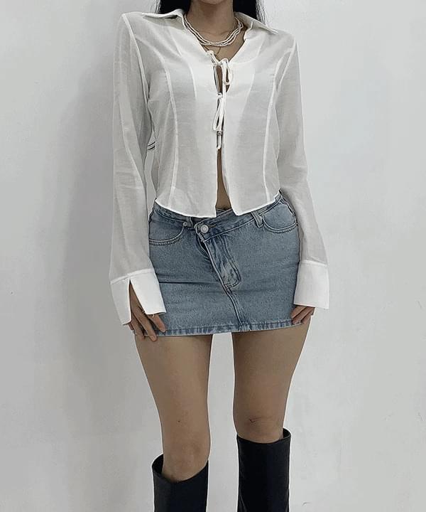 Soft layered wide collar overfit cuffs team western shirt