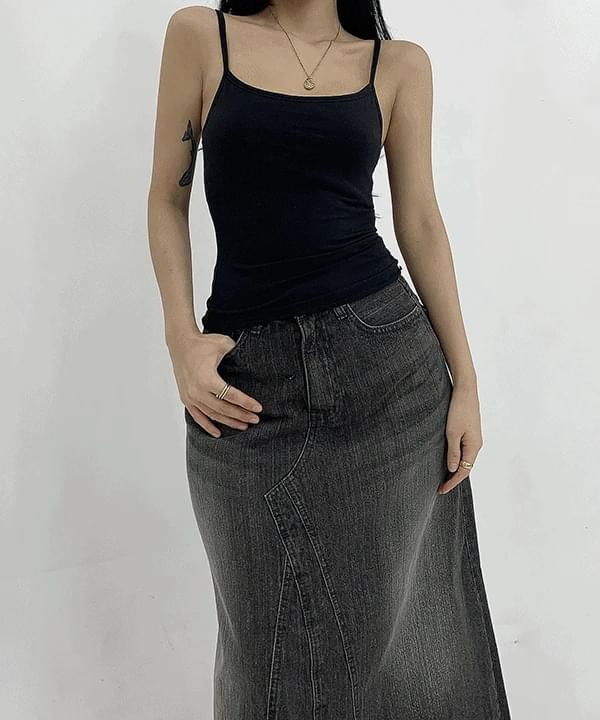 Mary Slim Daily Basic Sleeveless Top