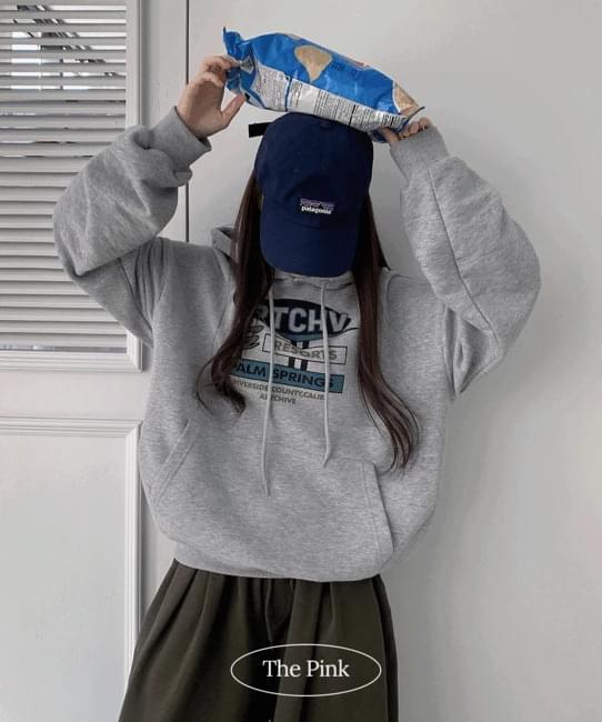 Moto Overfit Street Print Hoodie