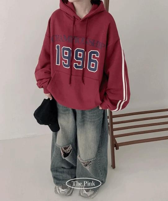 Avan Overfit Printed Track Hoodie