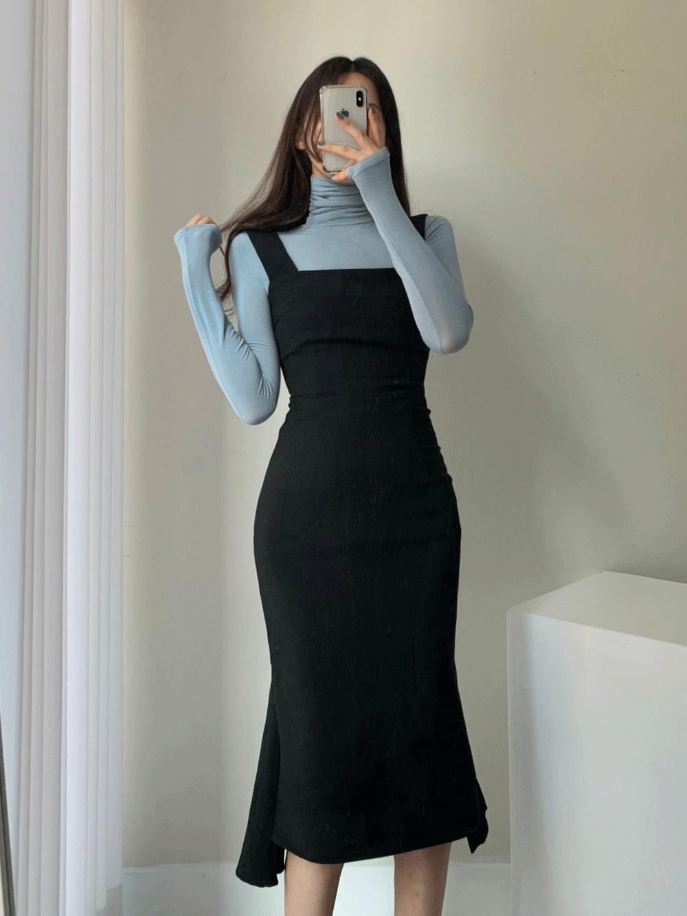 MADE Perfect Fit Bustier Mermaid Uneven Long Dress Sleeveless Team Skirt Date Look Four Seasons
