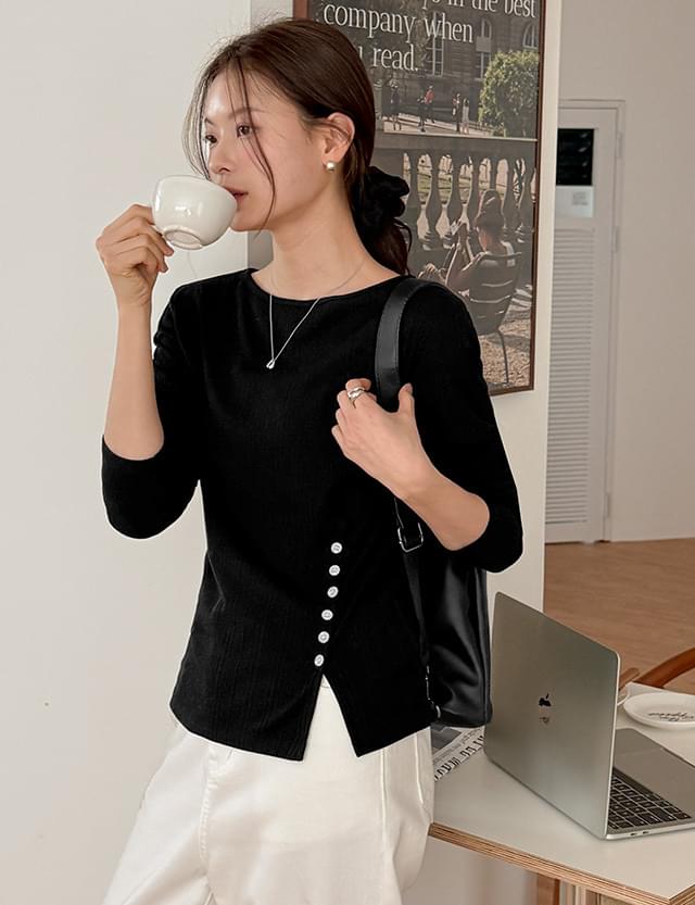 Senda Ribbed T-shirt 80819