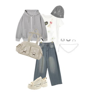 Trendy,Comfy,Simple 코디
