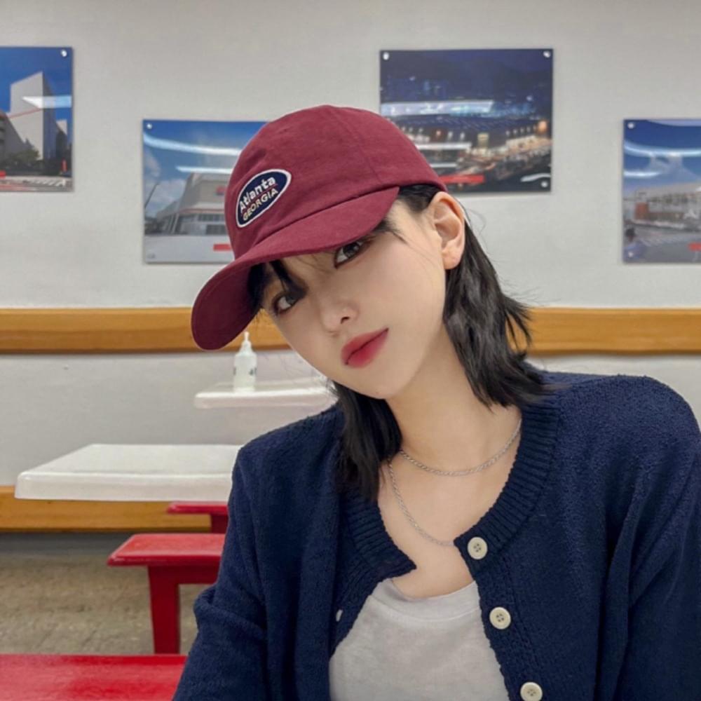 Vintage small fit couple ball cap hat lettering embroidery unisex bone dutch cap hat ball cap 6 colors