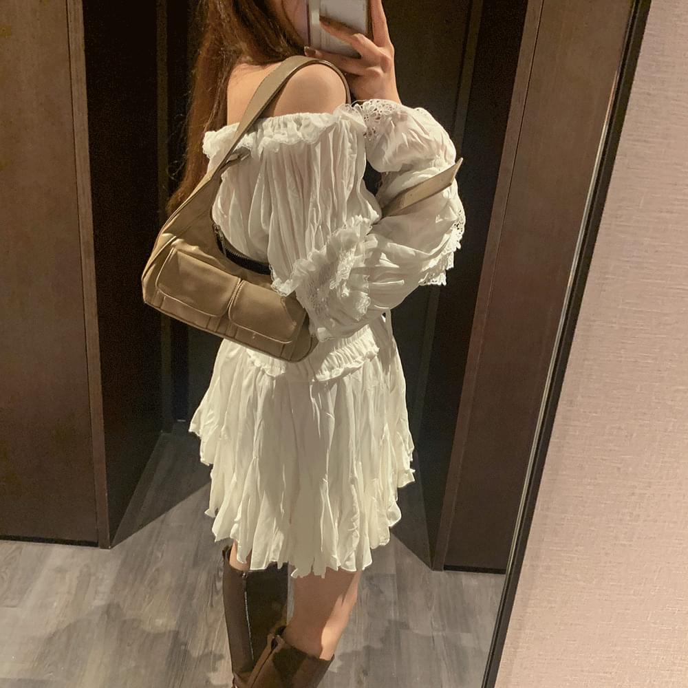 High-quality two-pocket leather mini shoulder bag strap zipper baguette bag handbag tote bag hobo daily look date look high teen look spring new semester look opening look four seasons bag 5COL