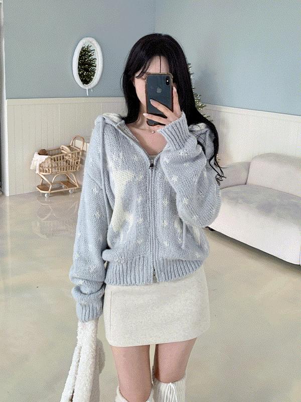 Hug Wool Mini Skirt
