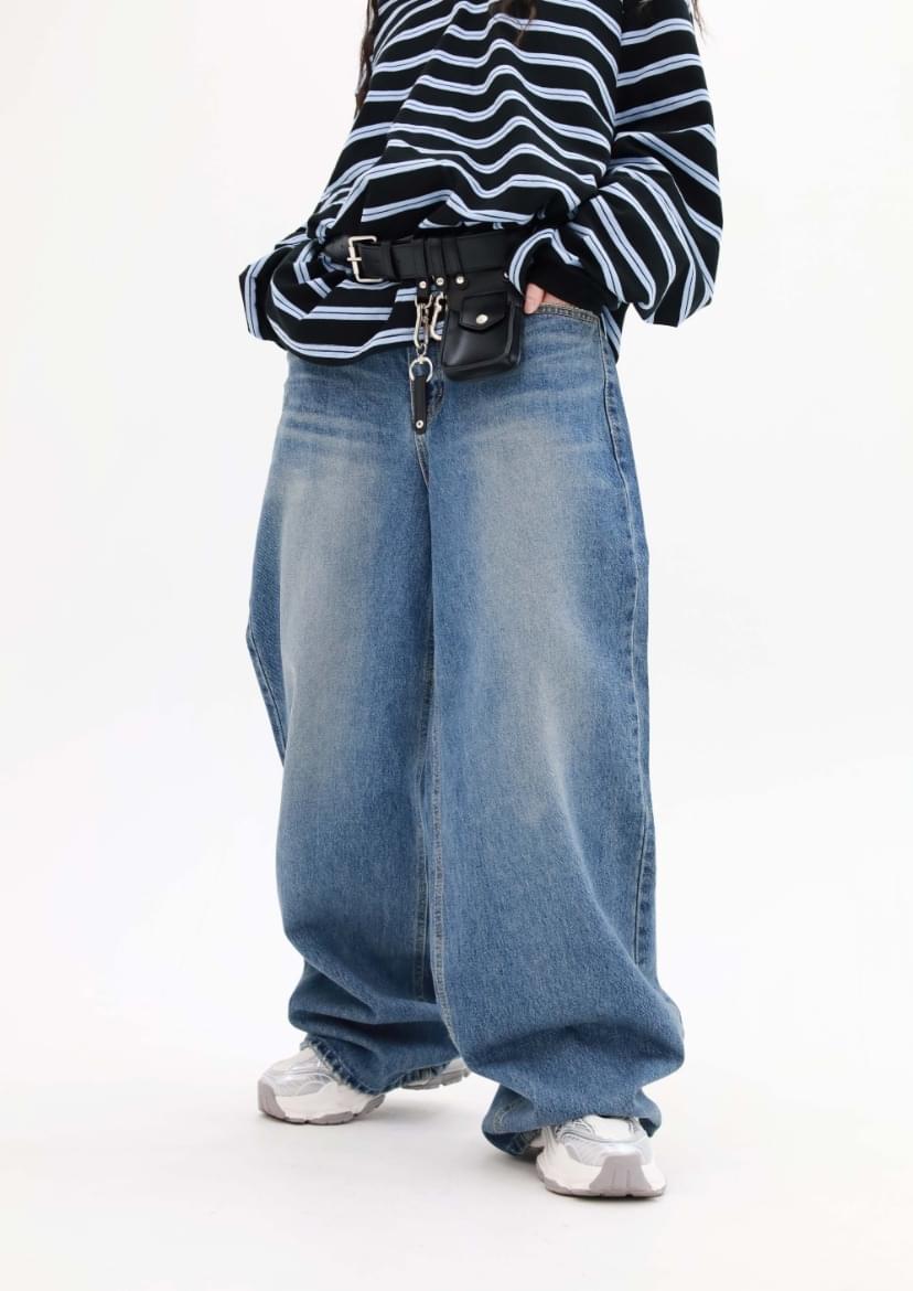 Normal wide denim