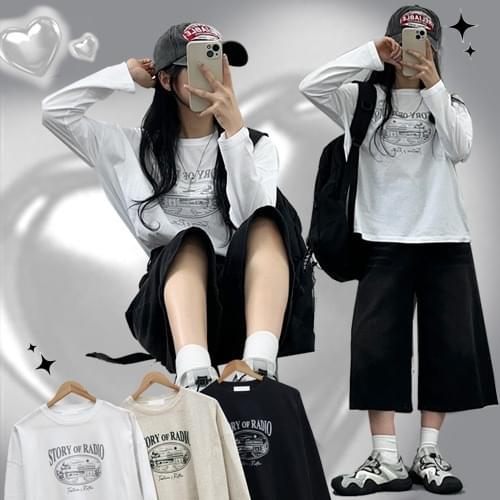 Story long sleeve t-shirt