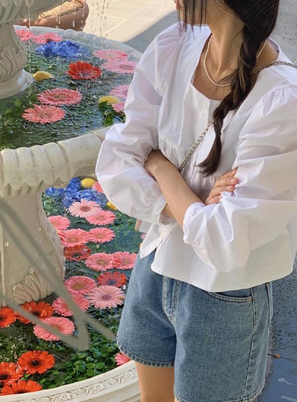 마르스 플레어 블라우스 (*3color)