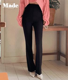 Made. All-day fit pt (Flared slacks, high waist, guest look, work look)