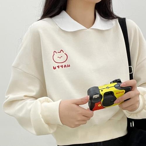 Mood Cara Crop Sweatshirt