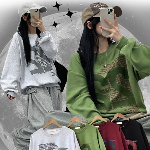 Twelve Overfit Man to Sweatshirt