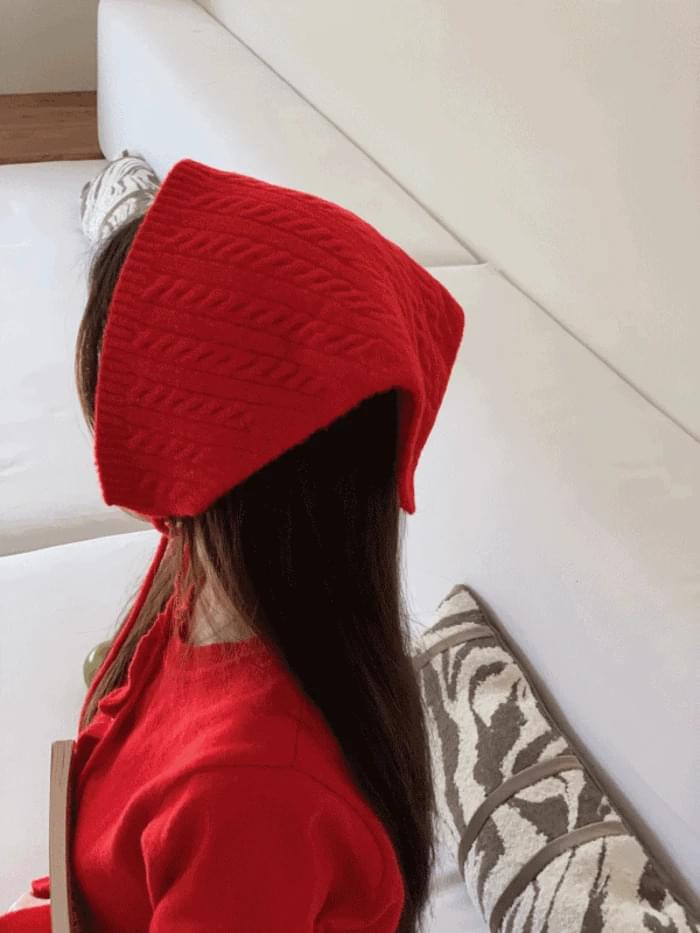 Cable Knitwear Balaclava