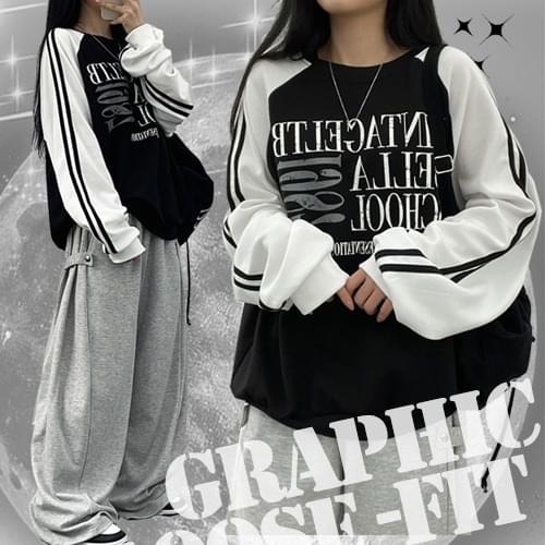 BLT two-line Nagrang Sweatshirt