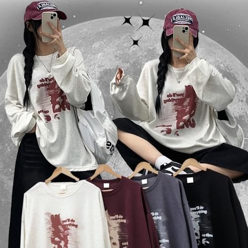 Ontime cow long sleeve tee