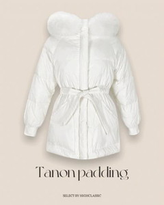 Tanon Ori-Tale Strap Detachable Fox Fur Hood Short Padding