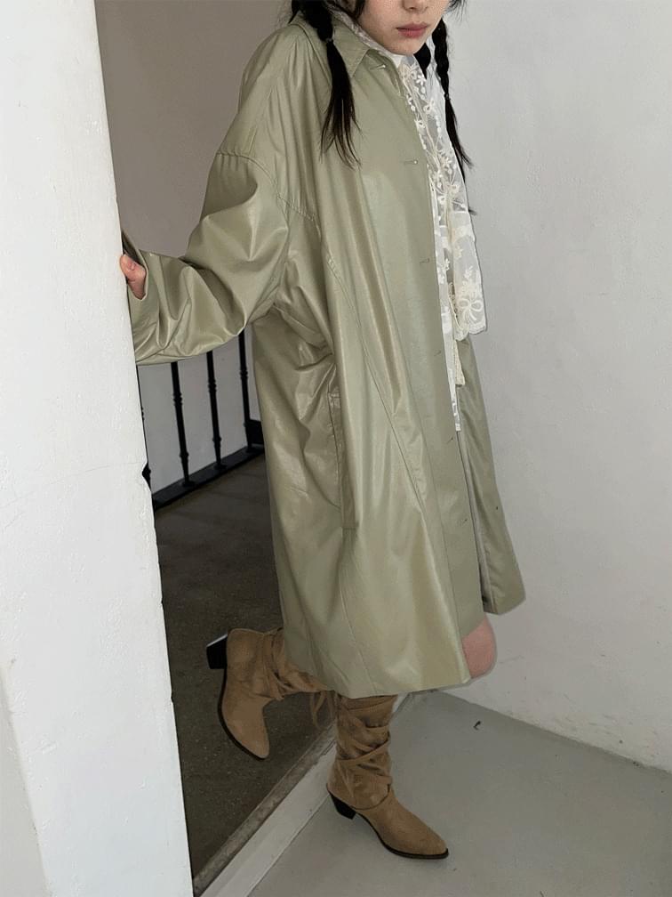 muzzy leather coat