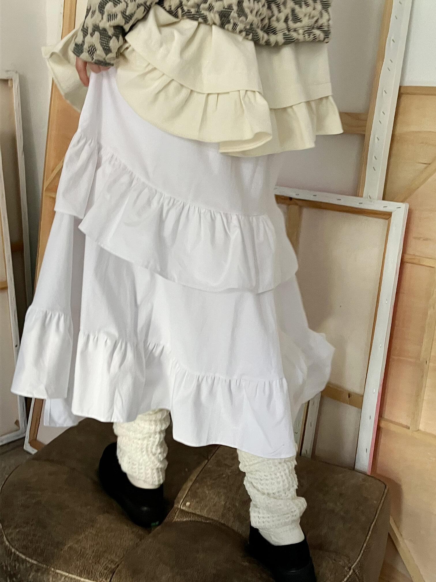 Clean White Cancan Maxi SK